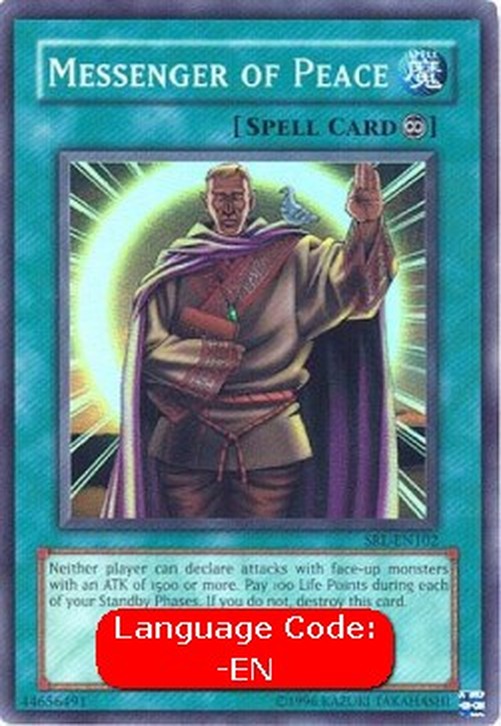 Yu-Gi-Oh! SRL Messenger of Peace (V.3 - Super Rare)