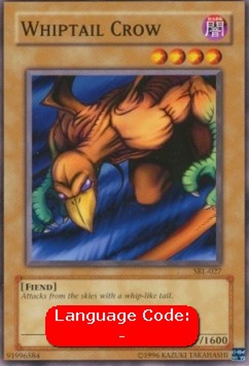 Yu-Gi-Oh! SRL Whiptail Crow (V.2 - Common)