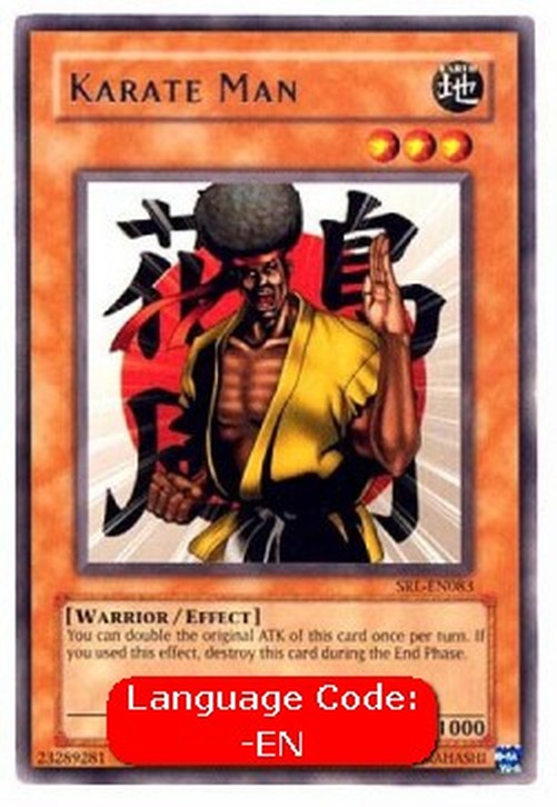 Yu-Gi-Oh! SRL Karate Man (V.3 - Rare)