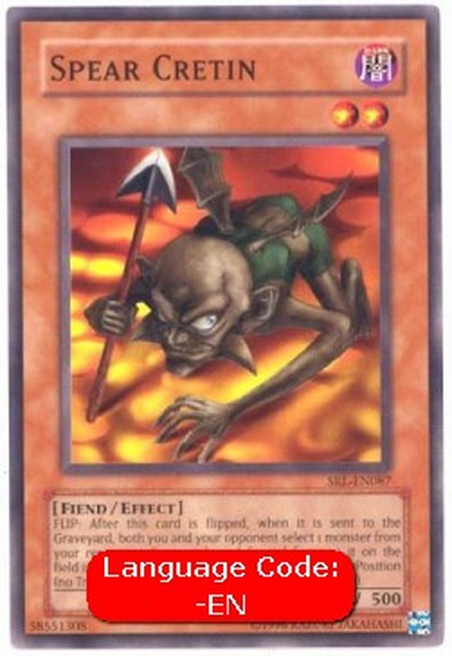 Yu-Gi-Oh! SRL Spear Cretin (V.3 - Common)