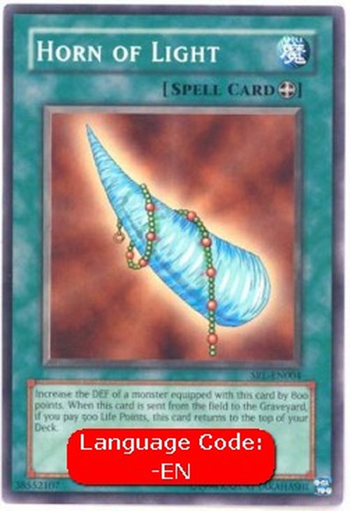Yu-Gi-Oh! SRL Horn of Light (V.3 - Common)
