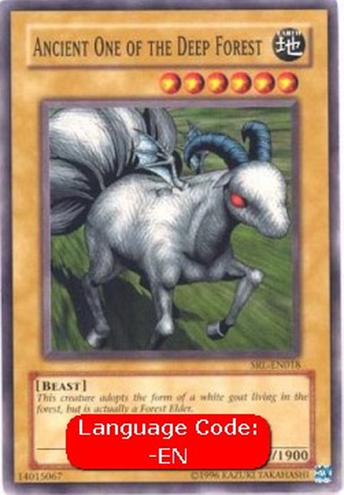 Yu-Gi-Oh! SRL Ancient One of the Deep Forest (V.3 - Common)