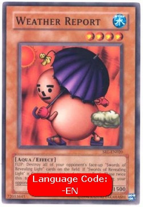 Yu-Gi-Oh! SRL Weather Report (V.3 - Common)