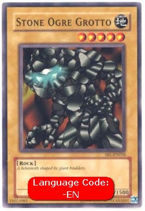 Yu-Gi-Oh! SRL Stone Ogre Grotto (V.3 - Common)