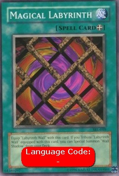 Yu-Gi-Oh! SRL Magical Labyrinth (V.2 - Common)
