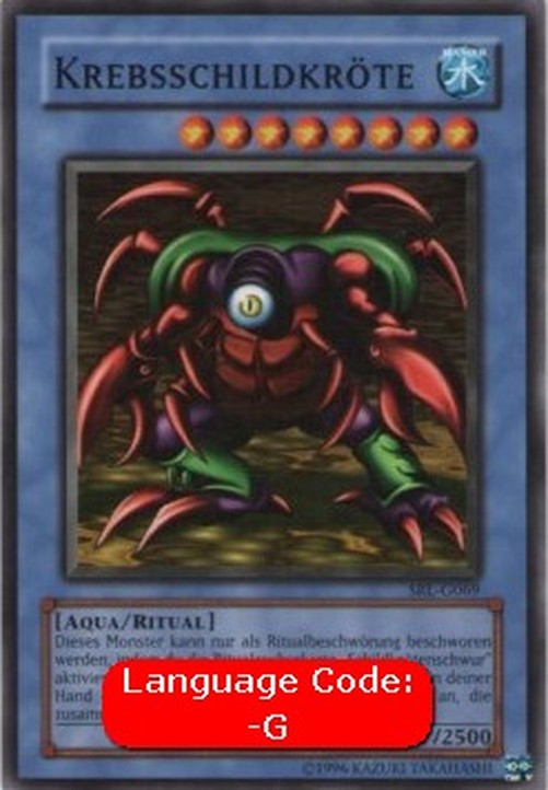 Yu-Gi-Oh! SRL Crab Turtle (V.1 - Common)