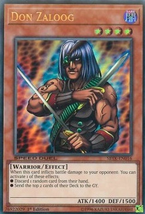Yu-Gi-Oh! SBTK Don Zaloog