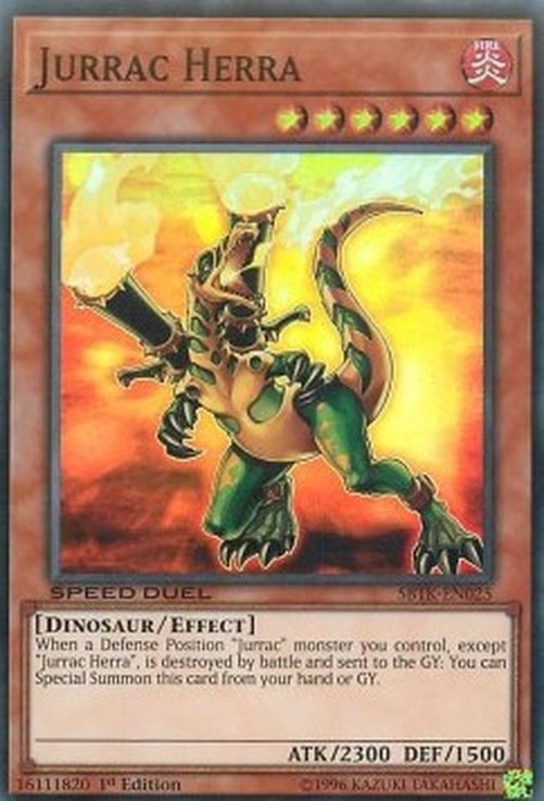 Yu-Gi-Oh! SBTK Jurrac Herra