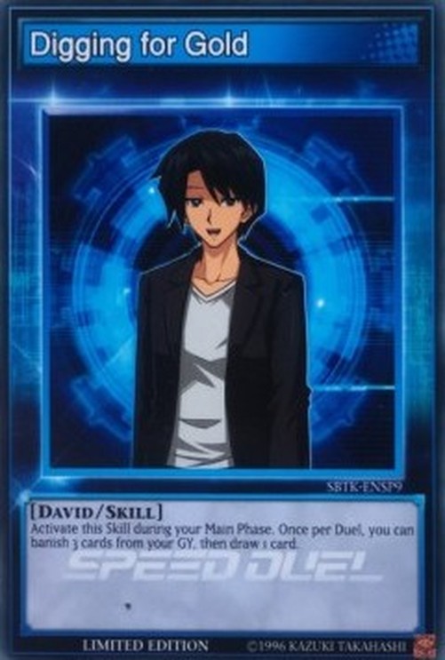 Yu-Gi-Oh! SBTK Digging for Gold