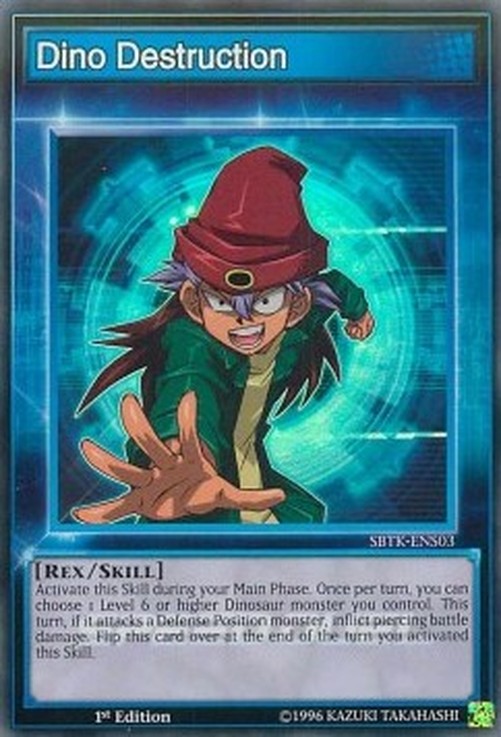 Yu-Gi-Oh! SBTK Dino Destruction (Skill)