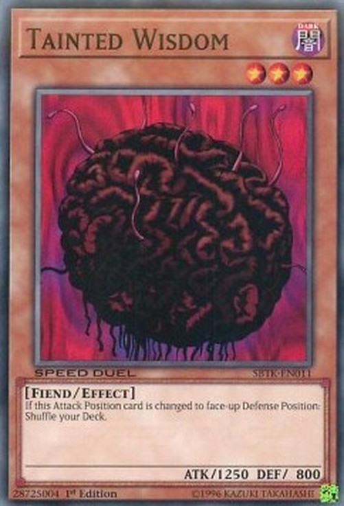 Yu-Gi-Oh! SBTK Tainted Wisdom