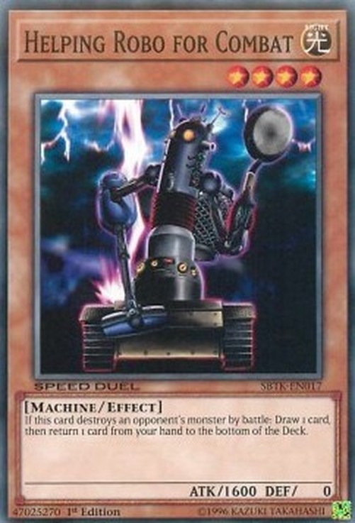 Yu-Gi-Oh! SBTK Helping Robo For Combat