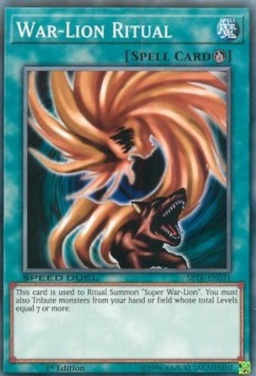 Yu-Gi-Oh! SBTK War-Lion Ritual