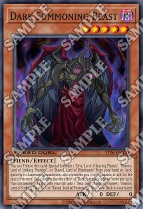 Yu-Gi-Oh! STP6 Dark Summoning Beast
