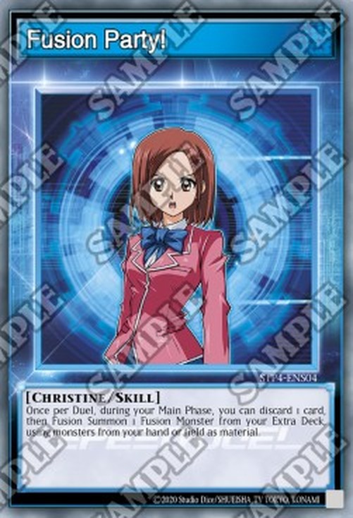 Yu-Gi-Oh! STP4 Fusion Party! (Skill)