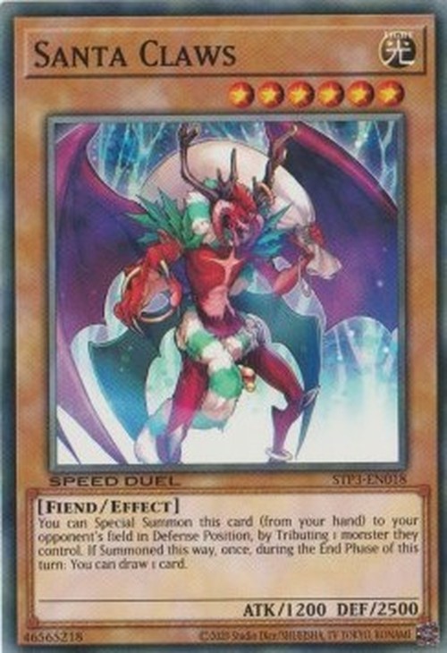 Yu-Gi-Oh! STP3 Santa Claws