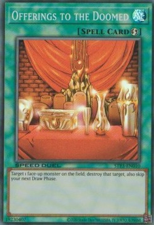 Yu-Gi-Oh! STP3 Offerings to the Doomed