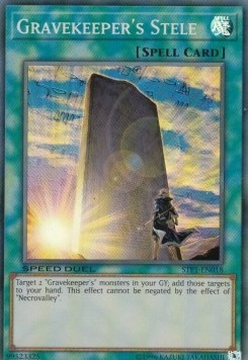 Yu-Gi-Oh! STP1 Gravekeeper's Stele