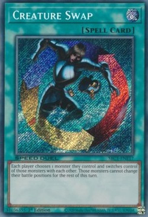 Yu-Gi-Oh! SBC1 Creature Swap (V.2 - Secret Rare)