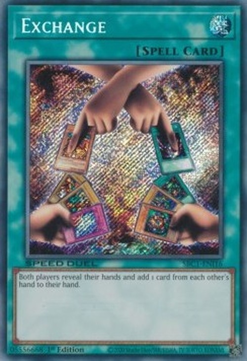 Yu-Gi-Oh! SBC1 Exchange (V.2 - Secret Rare)