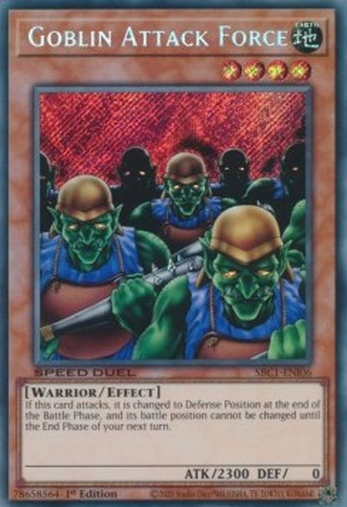 Yu-Gi-Oh! SBC1 Goblin Attack Force (V.2 - Secret Rare)