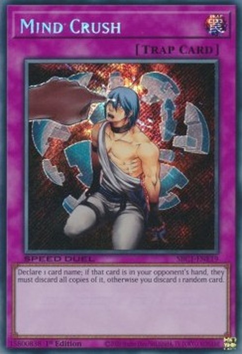 Yu-Gi-Oh! SBC1 Mind Crush (V.2 - Secret Rare)