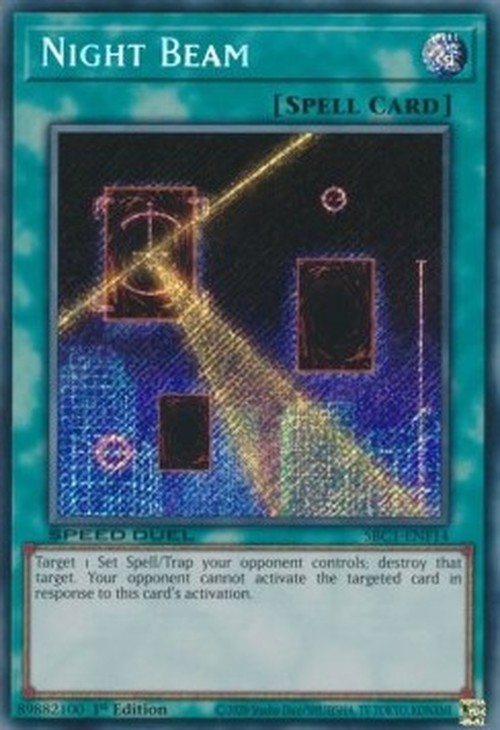 Yu-Gi-Oh! SBC1 Night Beam (V.2 - Secret Rare)