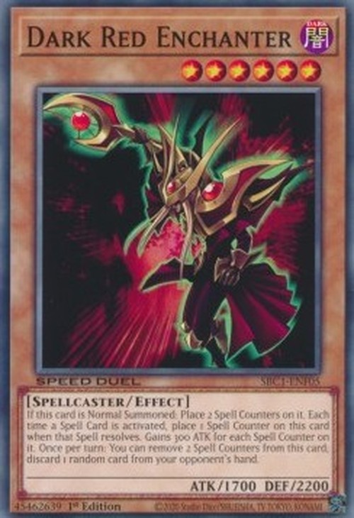 Yu-Gi-Oh! SBC1 Dark Red Enchanter