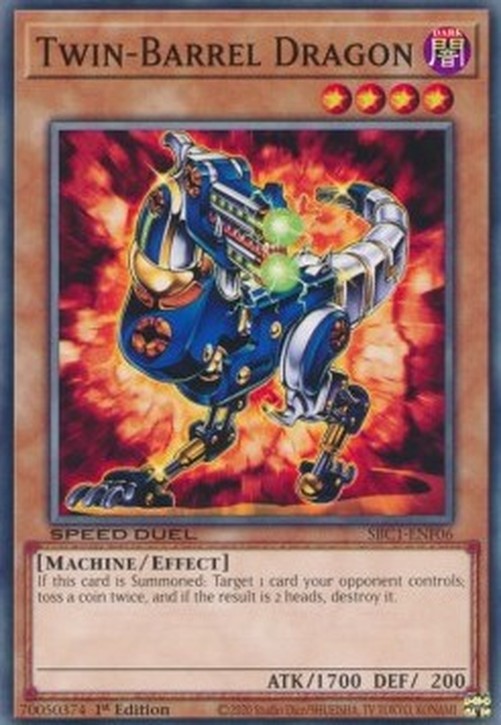 Yu-Gi-Oh! SBC1 Twin-Barrel Dragon