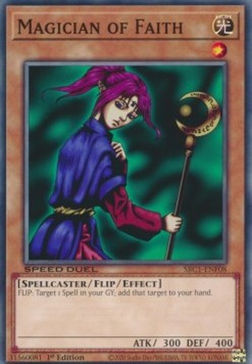 Yu-Gi-Oh! SBC1 Magician of Faith (V.2 - Common)