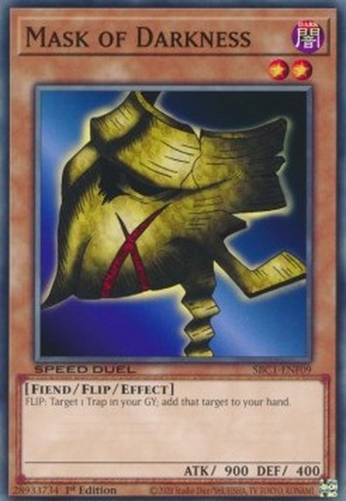 Yu-Gi-Oh! SBC1 Mask of Darkness