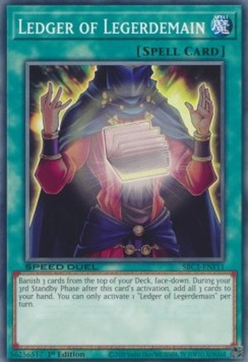 Yu-Gi-Oh! SBC1 Ledger of Legerdemain