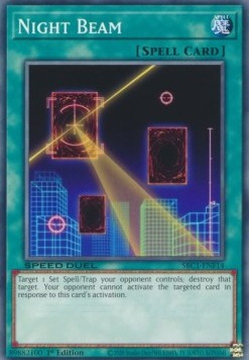 Yu-Gi-Oh! SBC1 Night Beam (V.1 - Common)