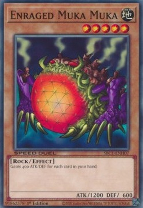 Yu-Gi-Oh! SBC1 Enraged Muka Muka