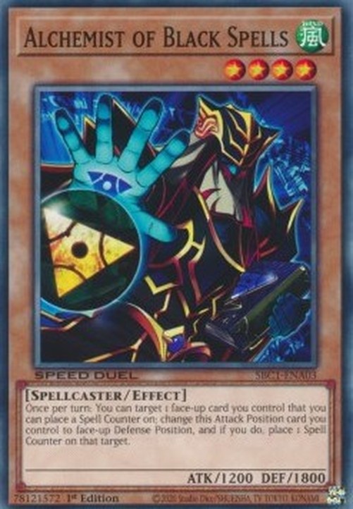 Yu-Gi-Oh! SBC1 Alchemist of Black Spells