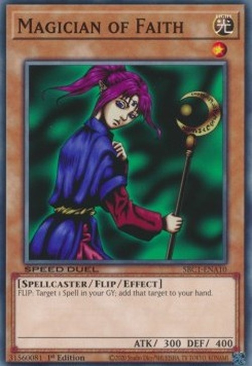 Yu-Gi-Oh! SBC1 Magician of Faith (V.1 - Common)