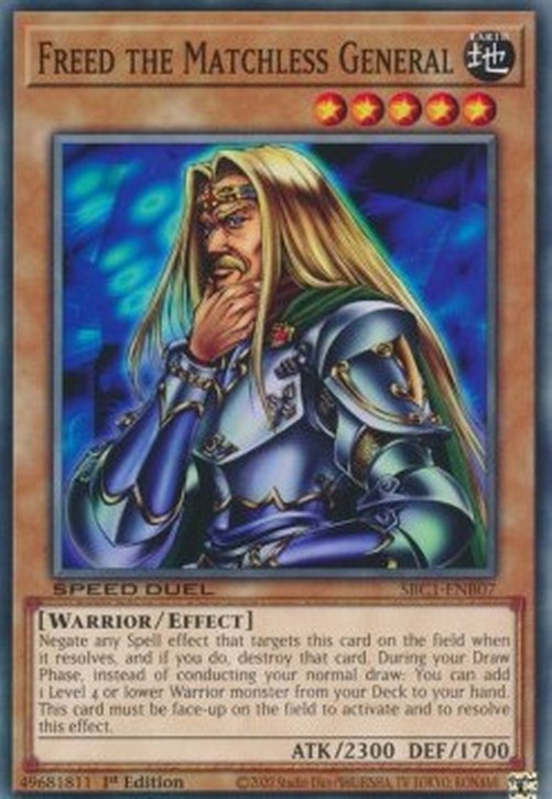Yu-Gi-Oh! SBC1 Freed the Matchless General