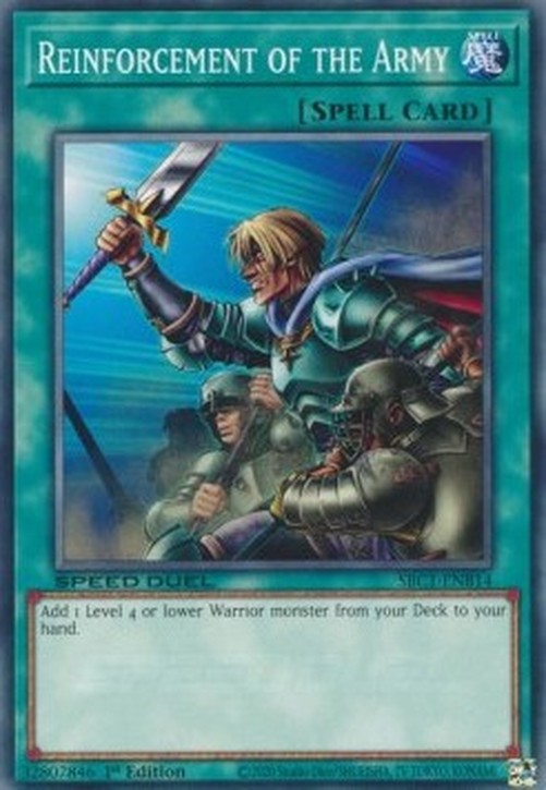Yu-Gi-Oh! SBC1 Reinforcement of the Army