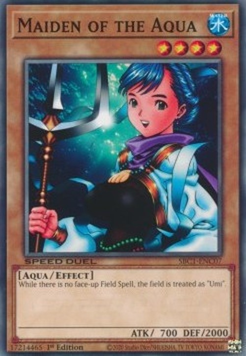 Yu-Gi-Oh! SBC1 Maiden of the Aqua