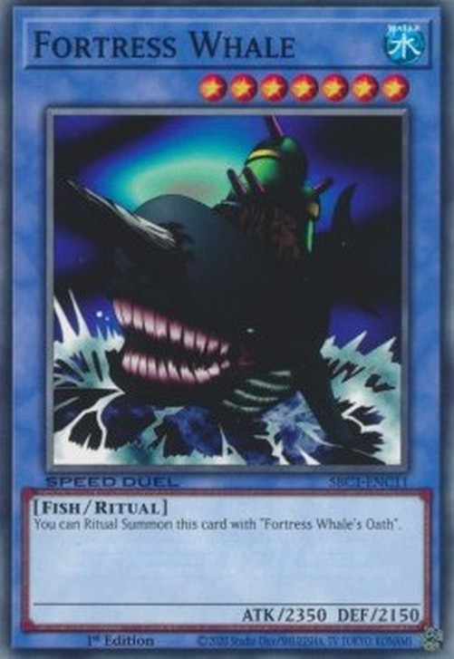 Yu-Gi-Oh! SBC1 Fortress Whale