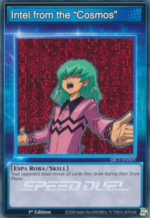 Yu-Gi-Oh! SBC1 Intel from the "Cosmos" (Skill)