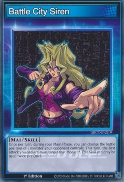Yu-Gi-Oh! SBC1 Battle Stad Siren (Skill)