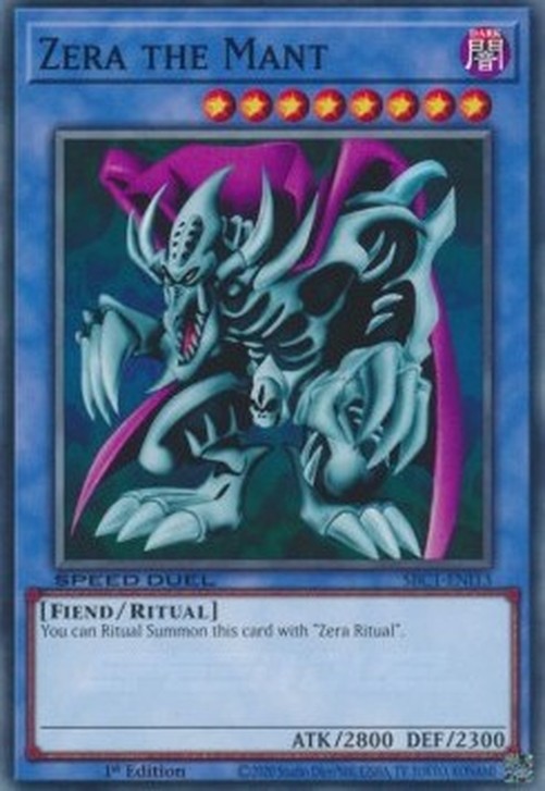 Yu-Gi-Oh! SBC1 Zera the Mant