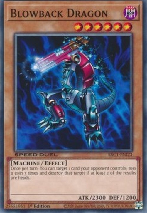 Yu-Gi-Oh! SBC1 Blowback Dragon