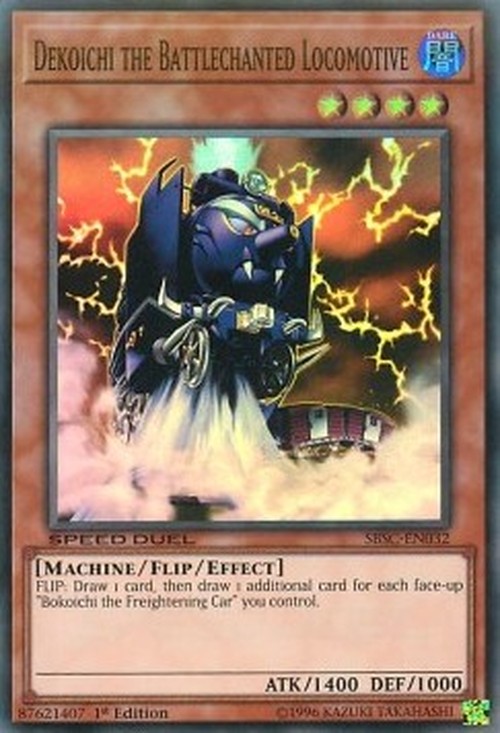 Yu-Gi-Oh! SBSC Dekoichi the Battlechanted Locomotive