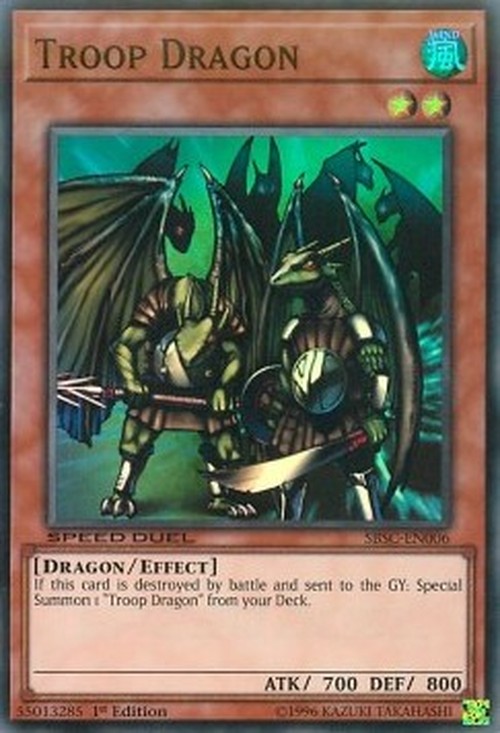 Yu-Gi-Oh! SBSC Troop Dragon