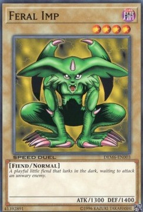 Yu-Gi-Oh! DEM6 Feral Imp