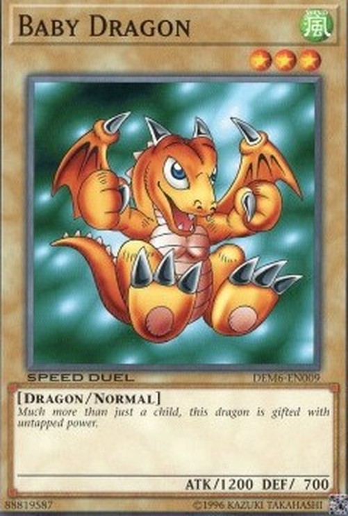 Yu-Gi-Oh! DEM6 Baby Dragon