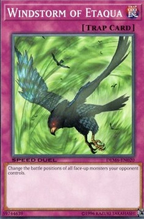 Yu-Gi-Oh! DEM6 Windstorm of Etaqua