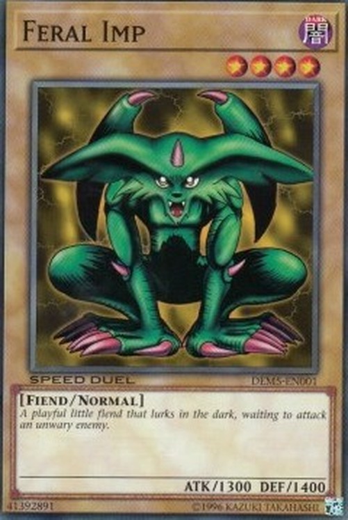 Yu-Gi-Oh! DEM5 Feral Imp